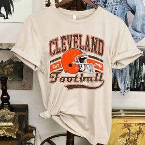 Vtg Cleveland Football Est 1946 Cleveland Football Est 1946 T Shirt